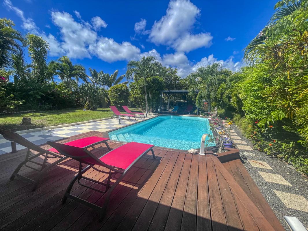 2.Location villa piscine St François Guadeloupe_Piscine